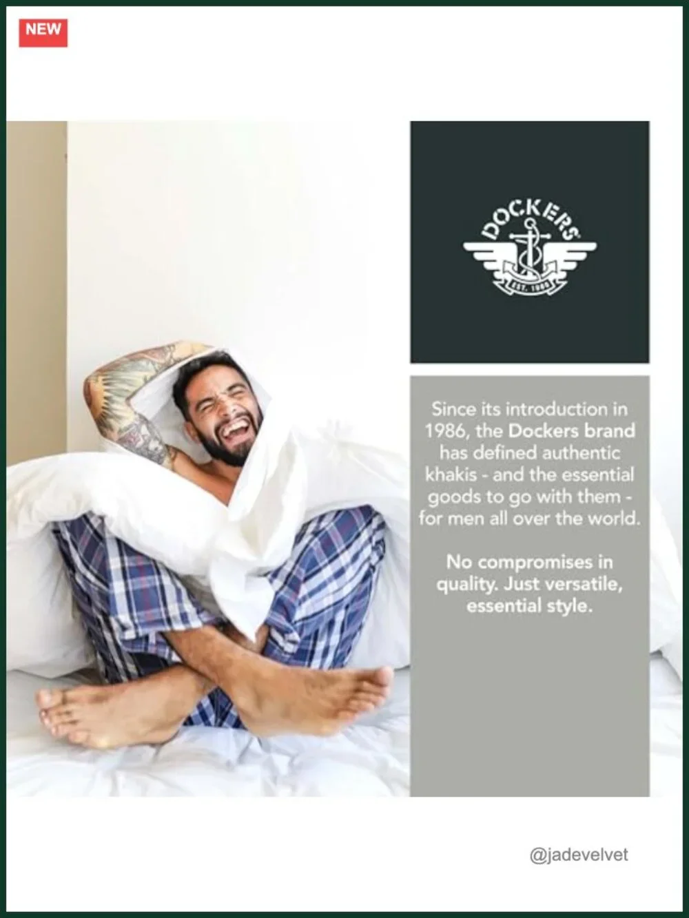 Men's Long Sleeve Henley & Plaid Pajama Set, Cotton Blend Lounge Sleepwear
